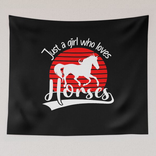Item preview, Horses Rider Just A Girl Who Loves Horses Horse designed and sold by besTmanuFacture.
