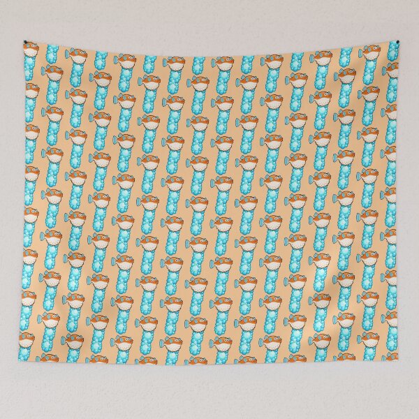 Item preview, Letter I Fishy Bubbly Alphabet designed and sold by PosterpartyCo.