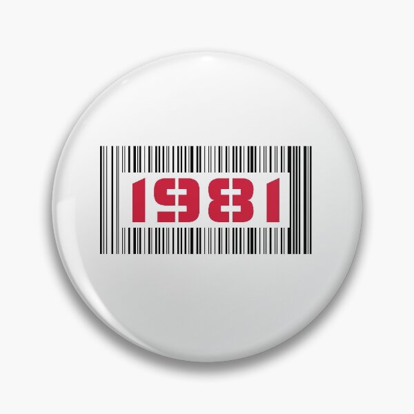 Item preview, Year of birth Birthday Born In - Made in 1981 designed and sold by ElvisU.