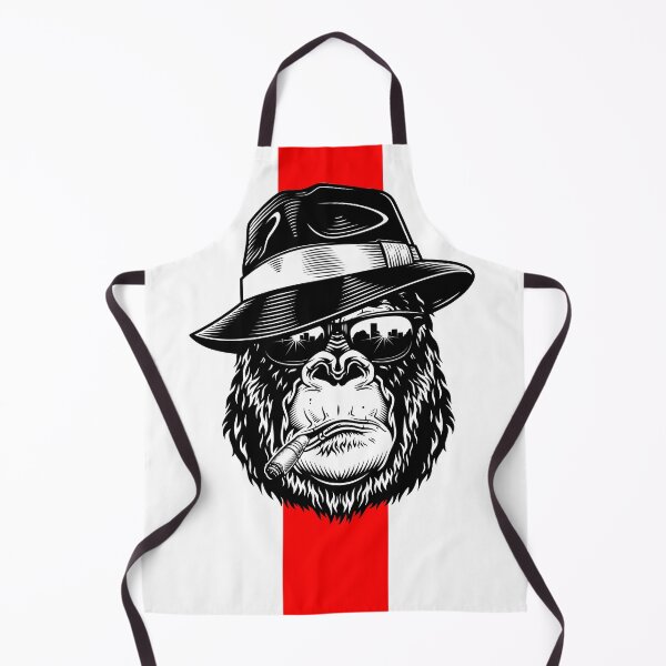 Item preview, Bad gangster monkey in sunglasses, with cigars designed and sold by OneLine24.
