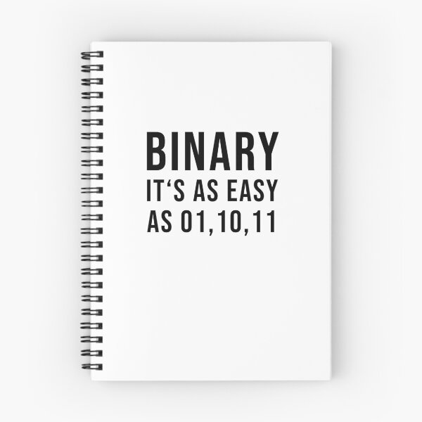 Item preview, Binary - It's as easy as 01 10 11 designed and sold by TopsellerShirts.