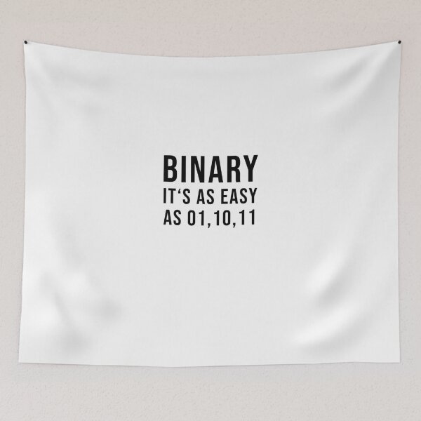 Item preview, Binary - It's as easy as 01 10 11 designed and sold by TopsellerShirts.