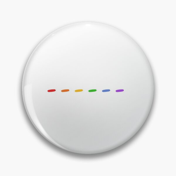 Item preview, cute 'subtle' gay lgbt rainbow lines flag (perfect if you're in the closet) designed and sold by emcazalet.
