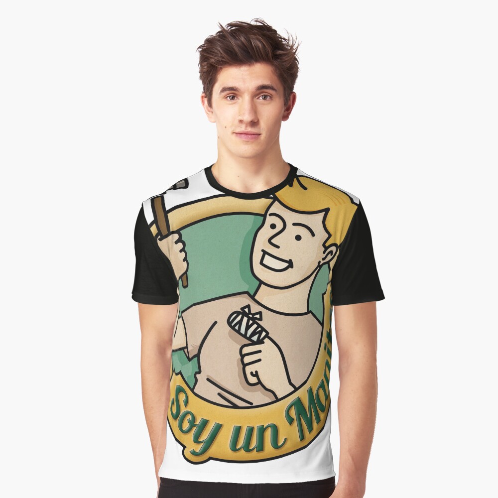 Vista previa del artículo con la obra «Camiseta gráfica», diseñado y vendido por Sintes.