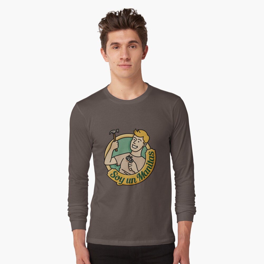Vista previa del artículo con la obra «Camiseta de manga larga», diseñado y vendido por Sintes.