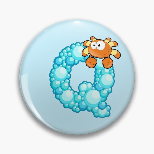Item preview, Letter Q Fishy Bubbly Alphabet designed and sold by PosterpartyCo.