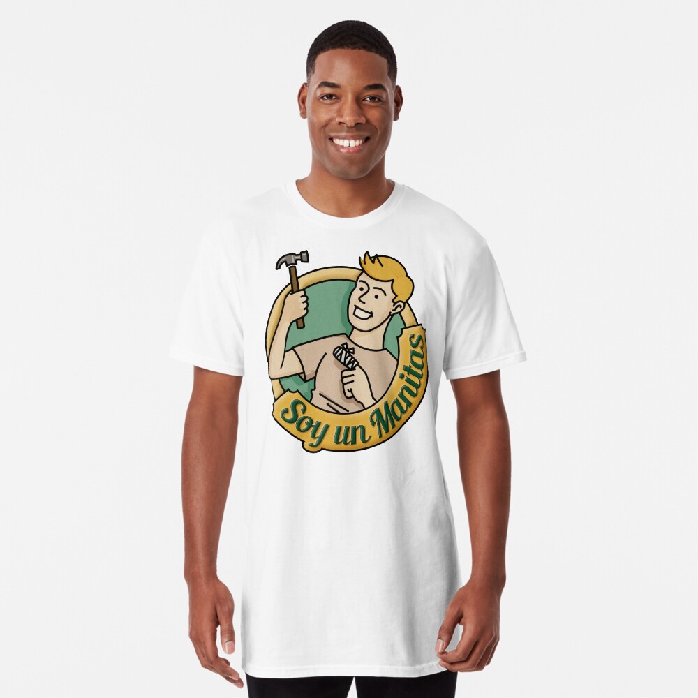 Vista previa del artículo con la obra «Camiseta larga», diseñado y vendido por Sintes.
