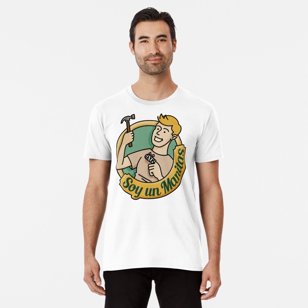 Vista previa del artículo con la obra «Camiseta premium», diseñado y vendido por Sintes.