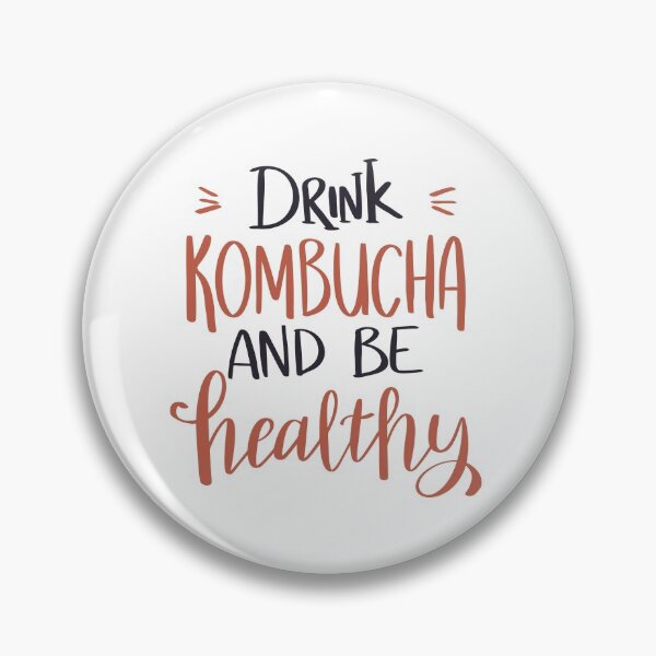 Item preview, Drink Kombucha and Be Healthy designed and sold by VerboShop.