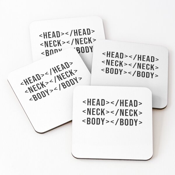 Item preview, Head, neck, body tags designed and sold by TopsellerShirts.