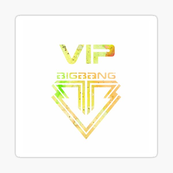 Vip Bigbang Stickers Redbubble