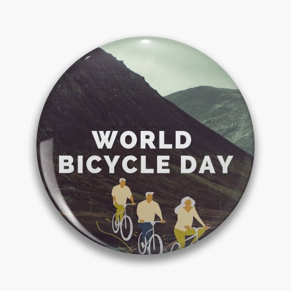 Item preview, World Bicycle Day designed and sold by GlobalHunt.