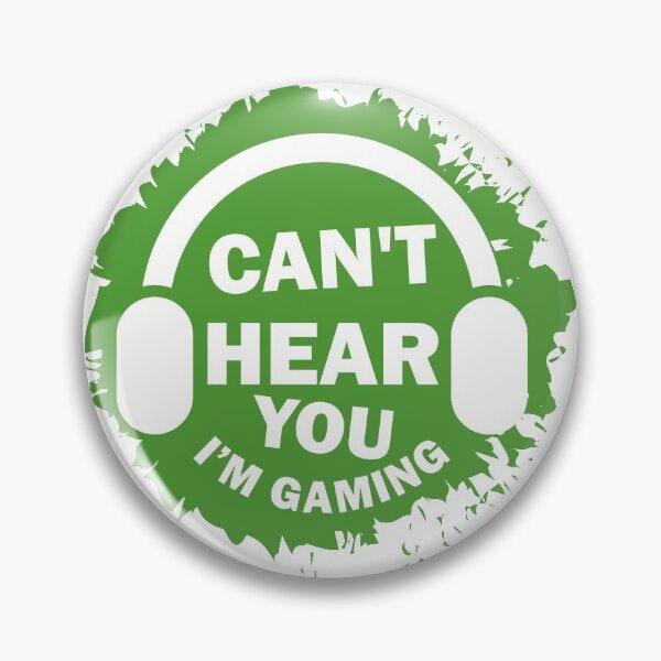 Item preview, Can't hear you, i'm gaming, gift idea designed and sold by PixelStudioBe.