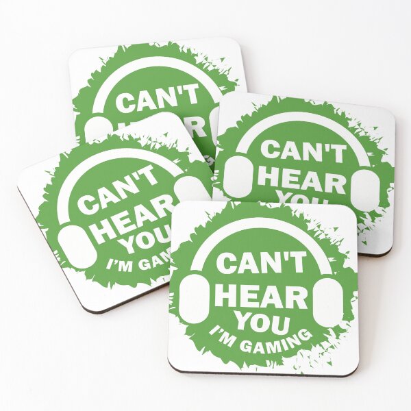 Item preview, Can't hear you, i'm gaming, gift idea designed and sold by PixelStudioBe.