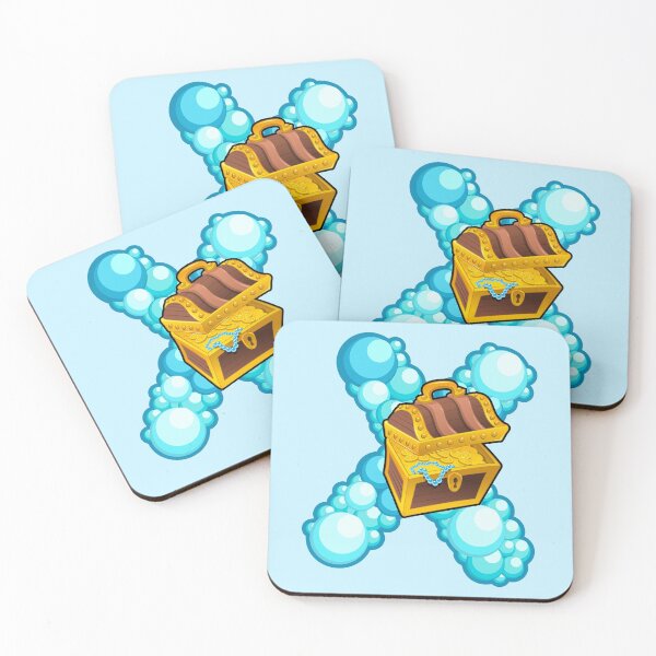 Item preview, Letter X Marks the Spot, Fishy Bubbly Alphabet designed and sold by PosterpartyCo.