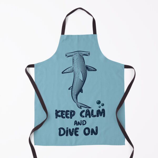 Item preview, Tiburón martillo, mantén la calma, bucea. designed and sold by NobelFashion.