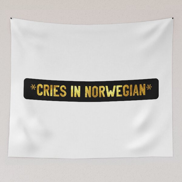 Item preview, Cries In Norwegian Movie designed and sold by Sour Soul.