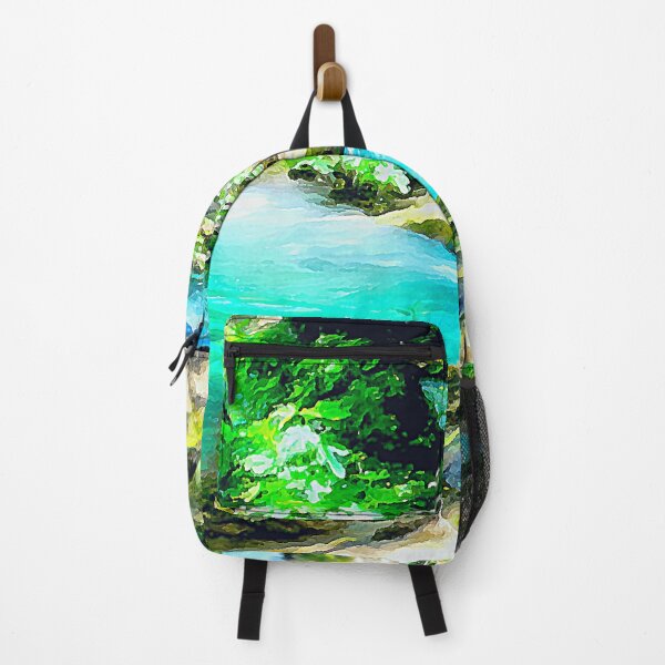 Item preview, oil painting mountain lake designed and sold by cutecrazytshirt.