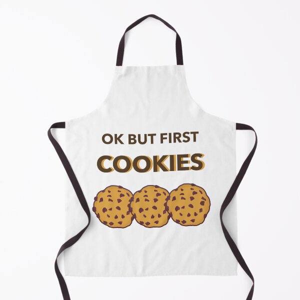 Item preview, OK but first cookies | Cookie Lover | cookies | cookie gifts designed and sold by Lindsay Marie Patterns.