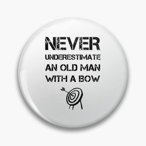 Item preview, Archery Never Underestimate An Old Man With a Bow designed and sold by Tshirty10.