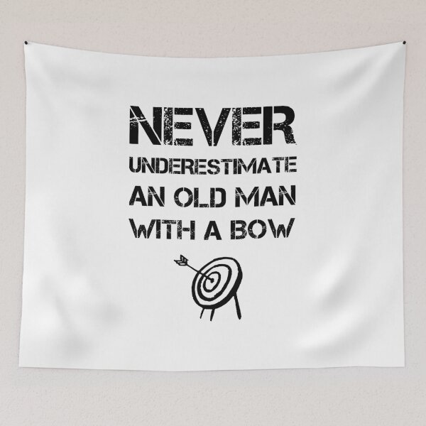 Item preview, Archery Never Underestimate An Old Man With a Bow designed and sold by Tshirty10.