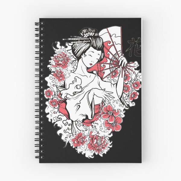 Item preview, Geisha with flowers designed and sold by PassKoms.
