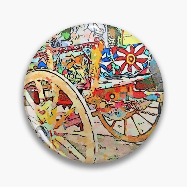 Item preview, Sicilian cart designed and sold by Giuseppe Cocco.