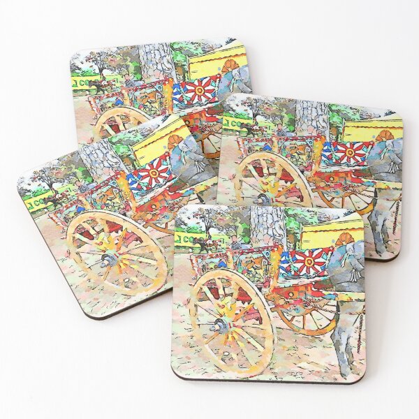 Item preview, Sicilian cart designed and sold by Giuseppe Cocco.