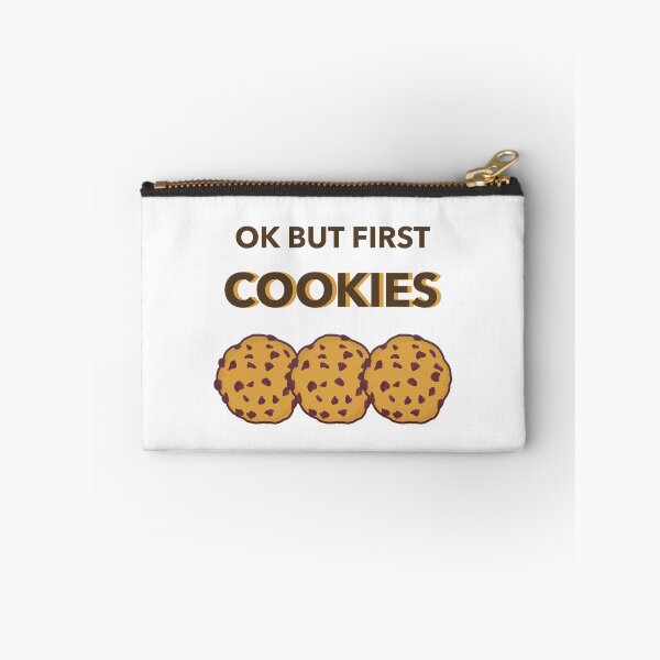 Item preview, OK but first cookies | Cookie Lover | cookies | cookie gifts designed and sold by Lindsay Marie Patterns.