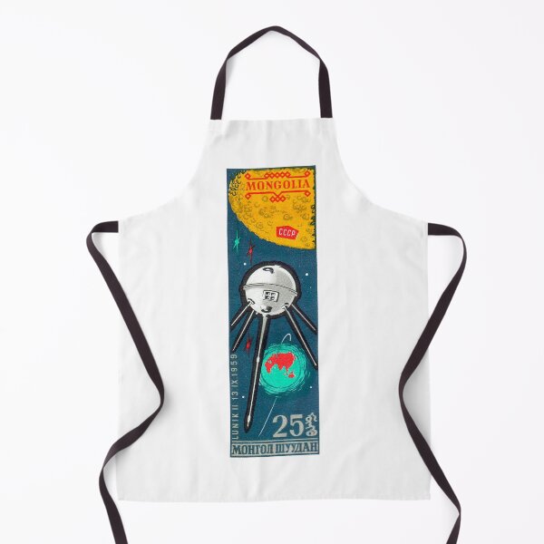 Item preview, Vintage 1963 Mongolia Luna 2 postage stamp designed and sold by NVDesigns.