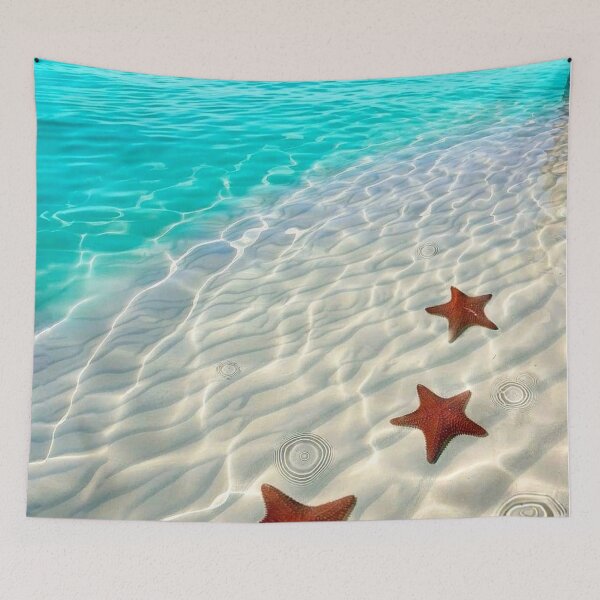Item preview, estrella de mar en el mar azul designed and sold by ritusdesigns.