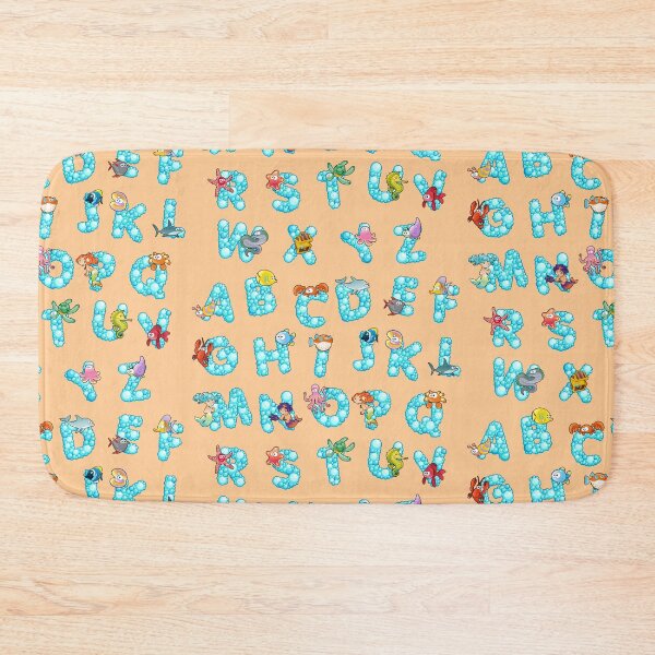 Item preview,  Fishy Bubbly Alphabet Set designed and sold by PosterpartyCo.