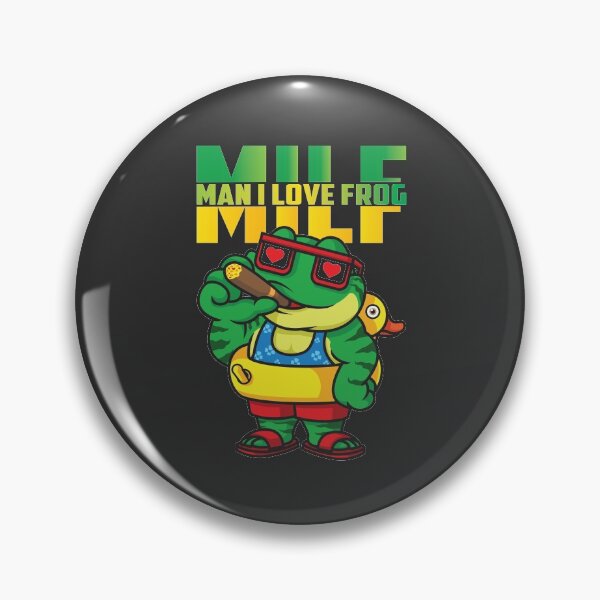 Item preview, Man I Love Frog - MILF designed and sold by GoodsOclockUSA.
