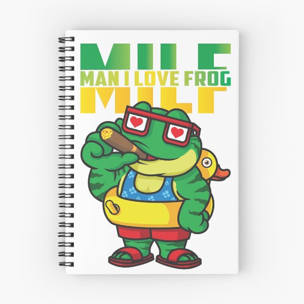 Item preview, Man I Love Frog - MILF designed and sold by GoodsOclockUSA.