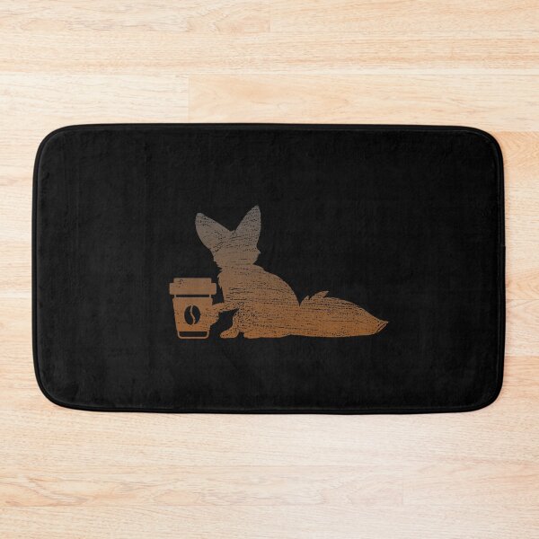 Item preview, Cute Fox Enjoying Coffee designed and sold by Interpret108.