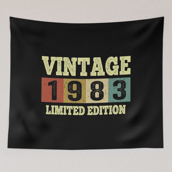 Item preview, vintage 1983 limited edition, vintage 1983 t shirt, 38th birthday shirtt designed and sold by T-DESIGNEDZ.
