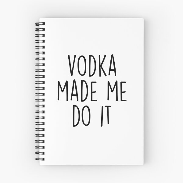 Artikelvorschau, Der Wodka hat mich dazu gebracht entworfen und verkauft von doodle189.