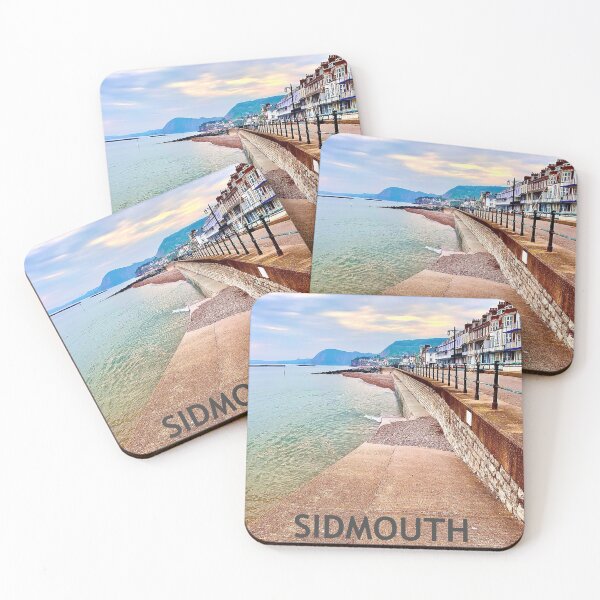Item preview, sidmouth seafront, east devon, looking west. designed and sold by solidair.
