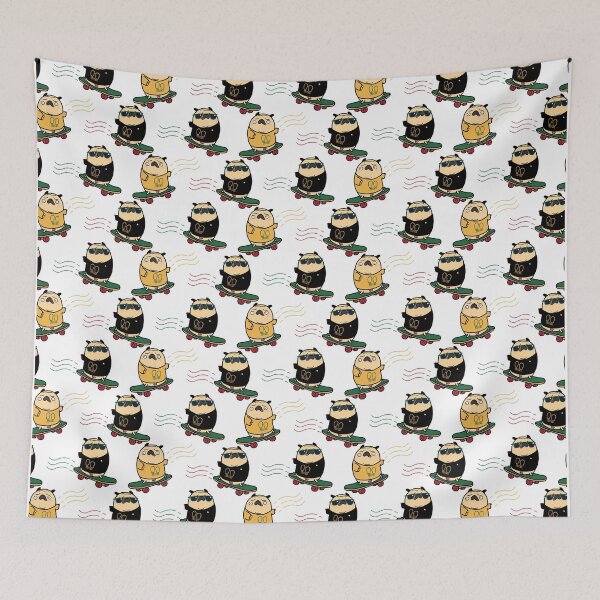 Item preview, Pug surf ... Pug loaf...Skateboarding designed and sold by Walkcircle.