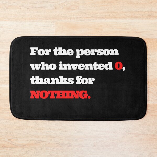 Item preview, Thanks for NOTHING - Funny Text designed and sold by BaldingSnail.