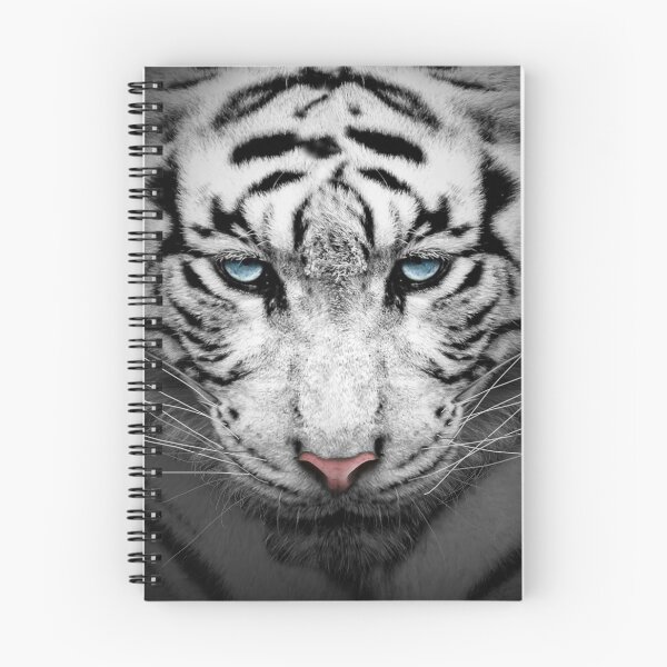 Item preview, Perfil de tigre blanco, animal aislado, cazador de vida silvestre designed and sold by MarketVisionAV.