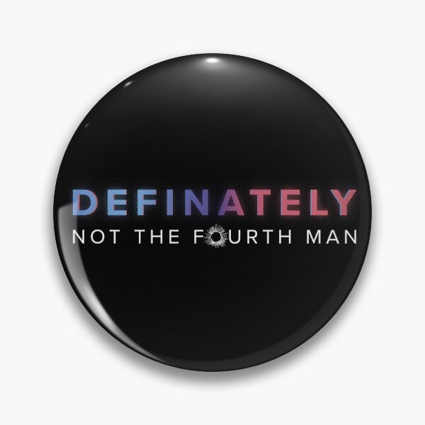 Item preview, Definately Not the Fourth Man - Funny AC-12 LOD - Who is H? designed and sold by JinxWhaleDesign.