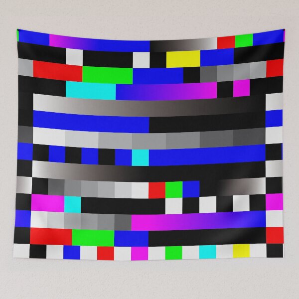 Item preview, "Pixel" error message, no signal, test screen designed and sold by TrueType.