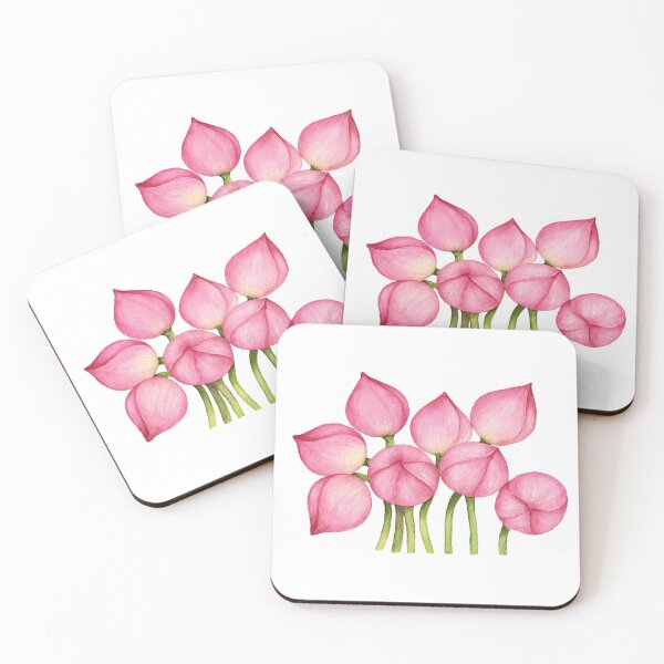 Item preview, Watercolor Lotus punch designed and sold by ShadedShirlies.
