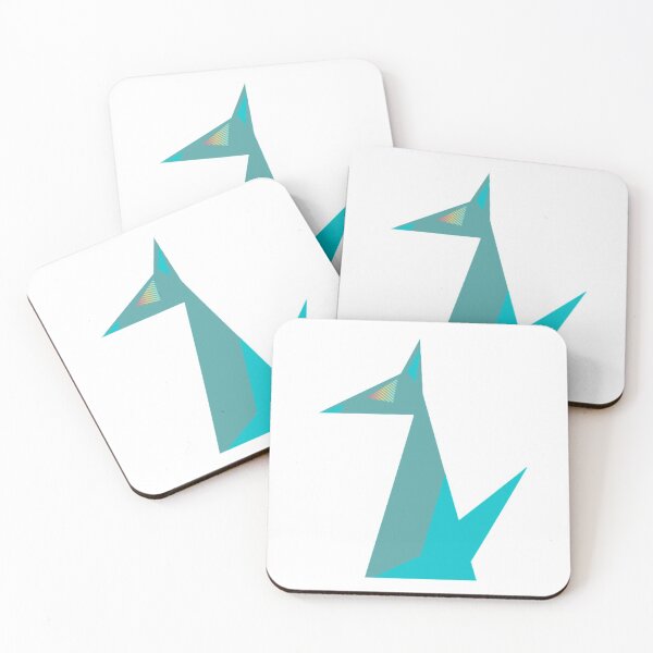 Item preview, Dobermann Dog Teal Turquoise Vector White Background designed and sold by H3designs.