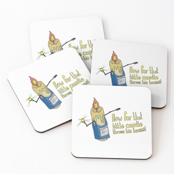 Item preview, HOW FAR THAT LITTLE CANDLE THROWS HIS BEAMS designed and sold by illustra-speare.