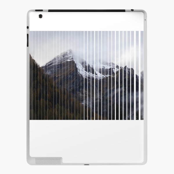 snow moody , snow, mountain ,moody mountain , gift for you iPad Skin