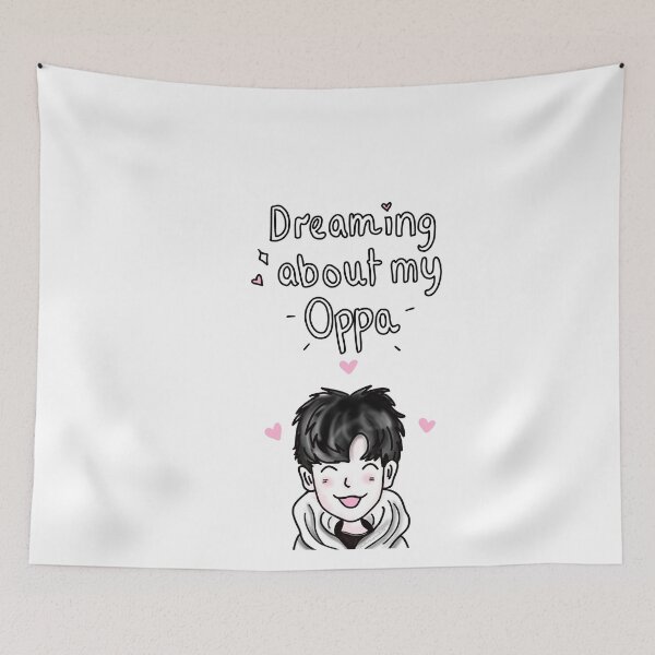 Item preview, Dreaming about my Oppa -  Black hair version  designed and sold by ChopstickNoodle.