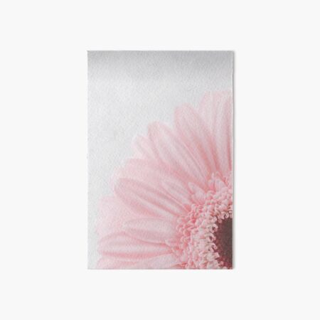 Pink Rose Flower Art Board Print