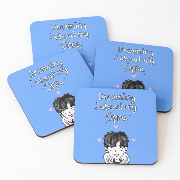 Item preview, I Love My Oppa -  Blue designed and sold by ChopstickNoodle.